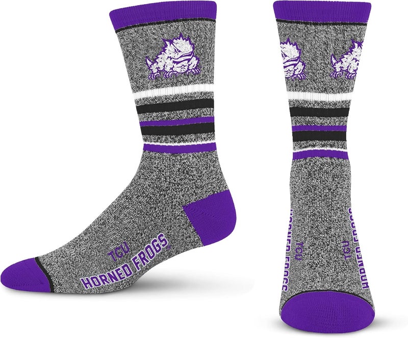 FBF Store For Bare Feet Men's NFL 5 Star Marbled Crew Sock, 1 Pair - Image 1